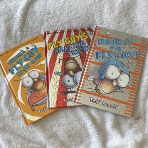 Tedd Arnold Fly Guy Series Hardcover Illustrated Picture Books Lot English